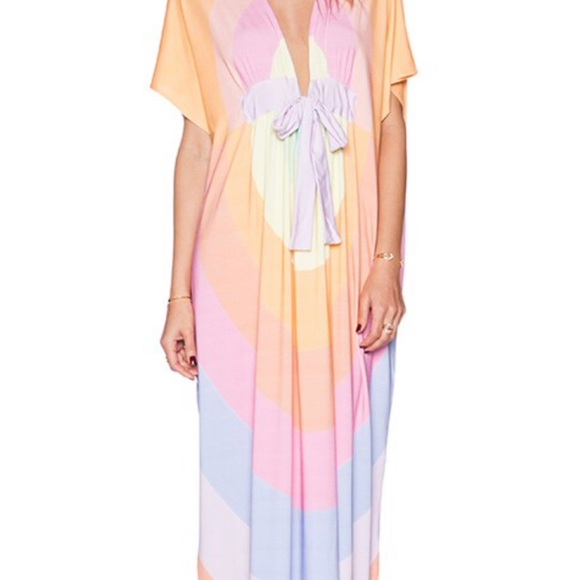 Mara Hoffman electrolyte caftan one size - Picture 1 of 3
